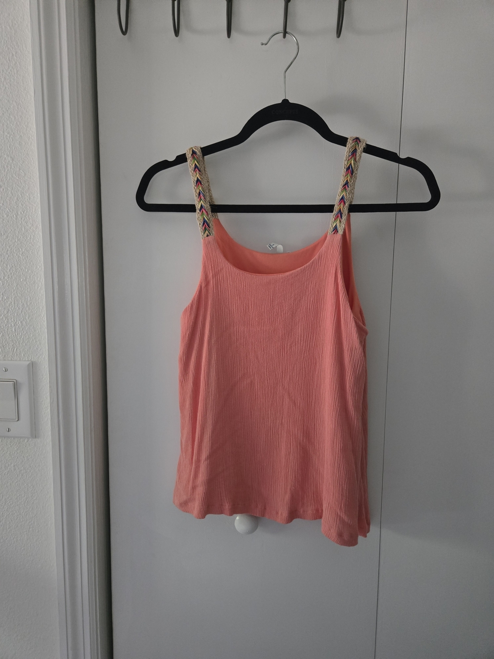 Women’s Coral Tank Top with Braided Straps